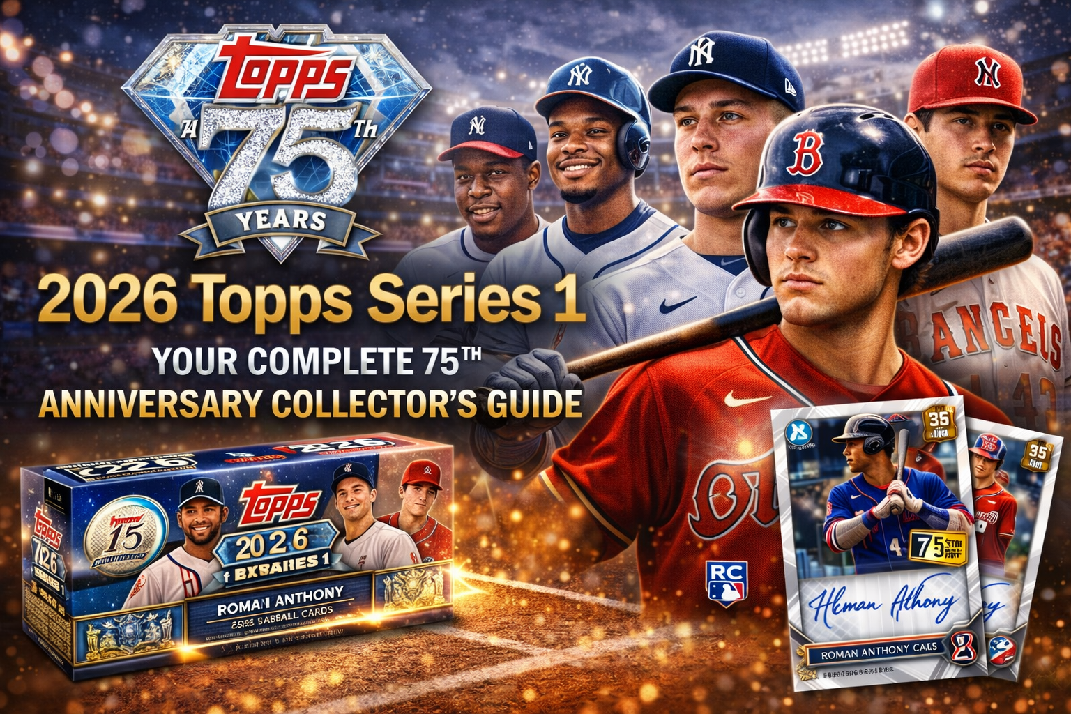 2026 Topps Series 1: Your Complete 75th Anniversary Collector's Guide
